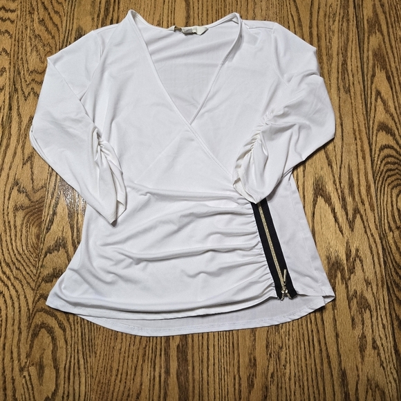 Nicki Minaj Elegant White Blouse Size XL - Picture 5 of 11